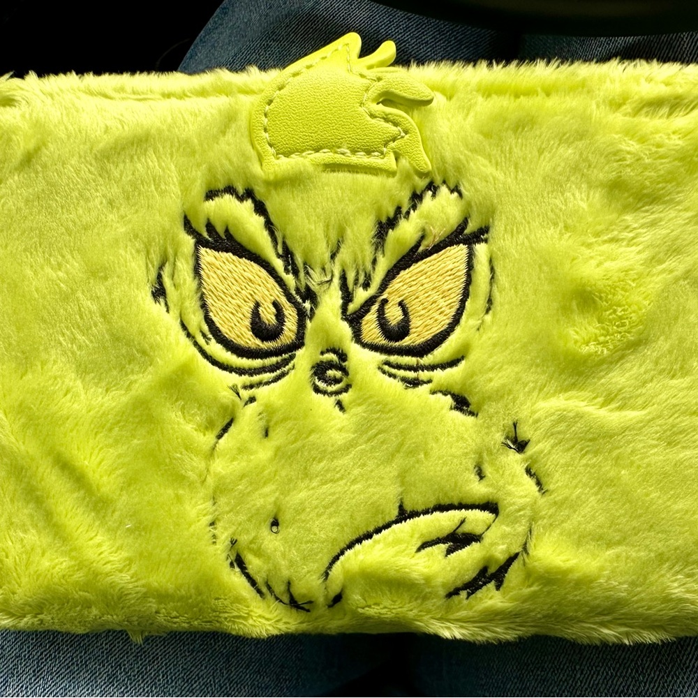 Loungefly Dr Seuss Grinch Wallet featuring Max!!  GLOWS IN THE DARK!
